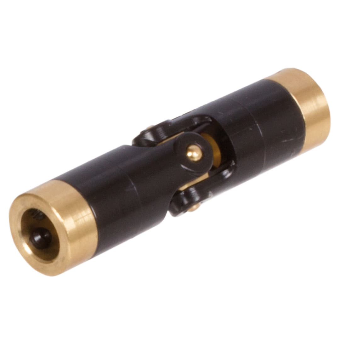 Cardan joint UKM both sides bore 4mm ends with metal cap