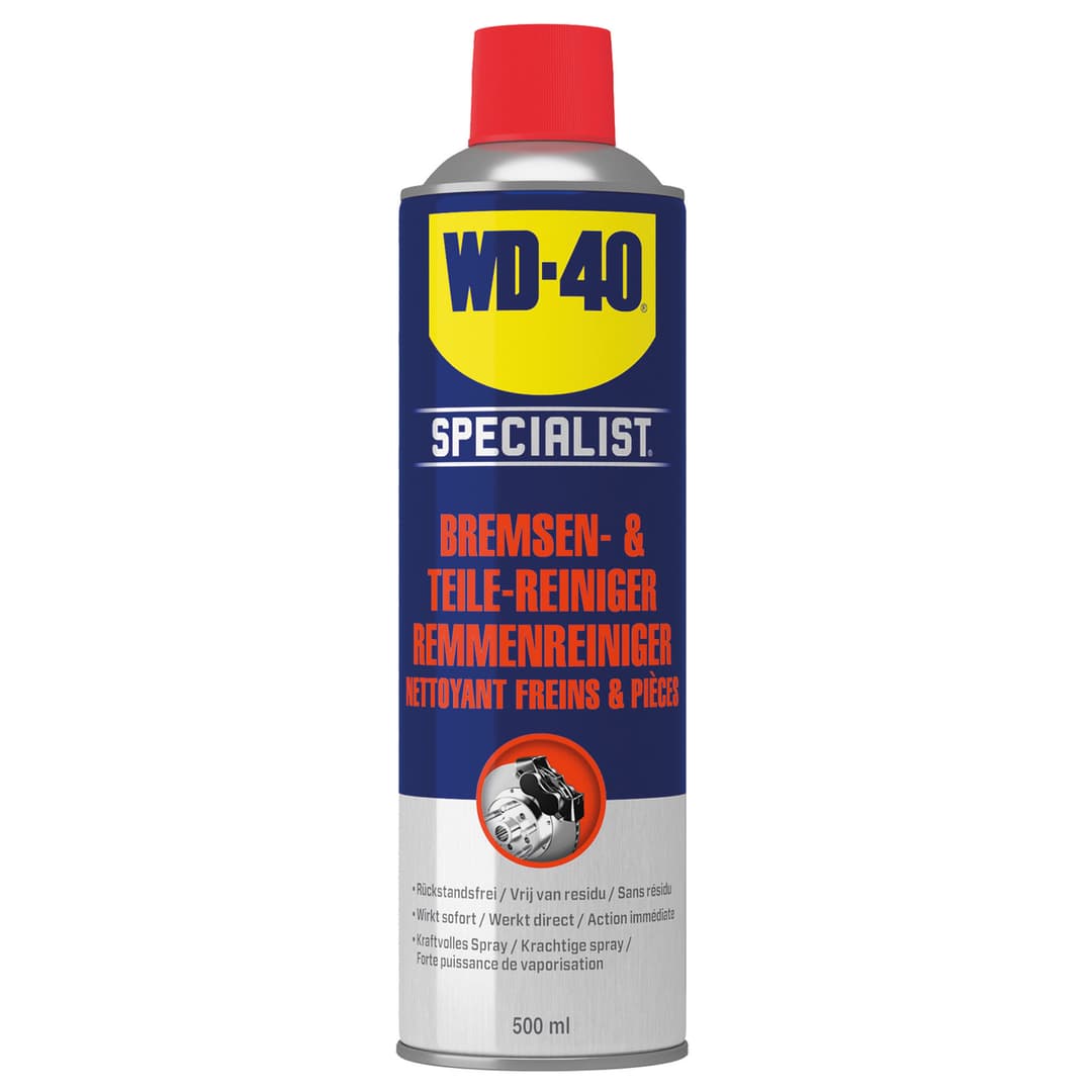 WD-40 SPECIALIST Brake Cleaner Spray 500ml (Actual safety data sheet on the internet in the section Downloads)