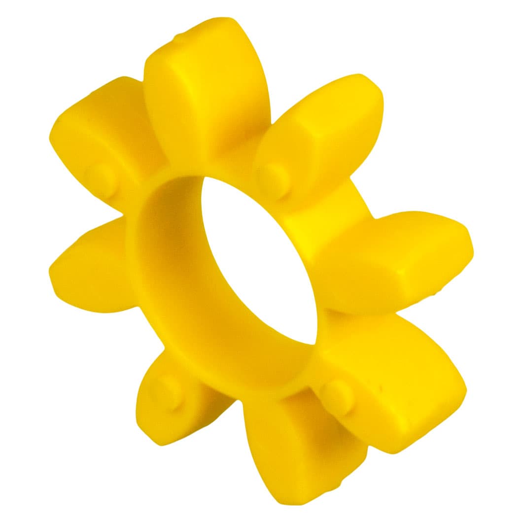 Spider (Coupling insert) standard 92 Shore A yellow size 55 outside diameter 120mm