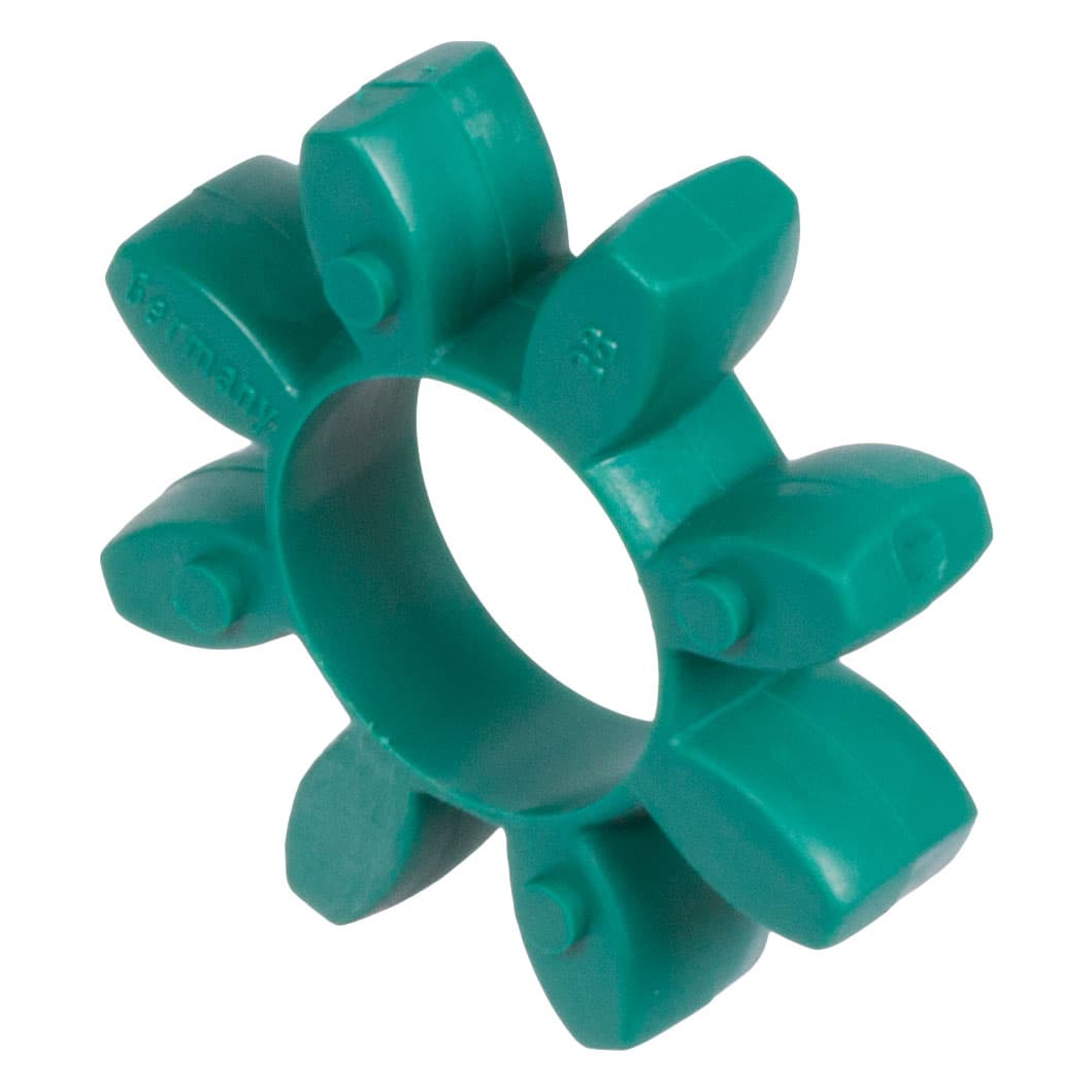 Spider (Coupling insert) standard 64 Shore D green size 24 outside diameter 55mm