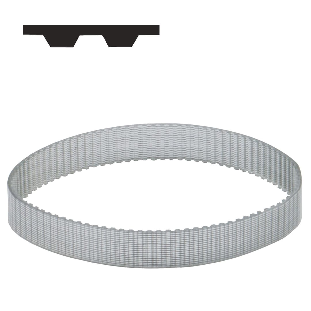 Polyurethane timing belt T2.5 width 6mm Lw 780 312 teeth 6 T2.5/780