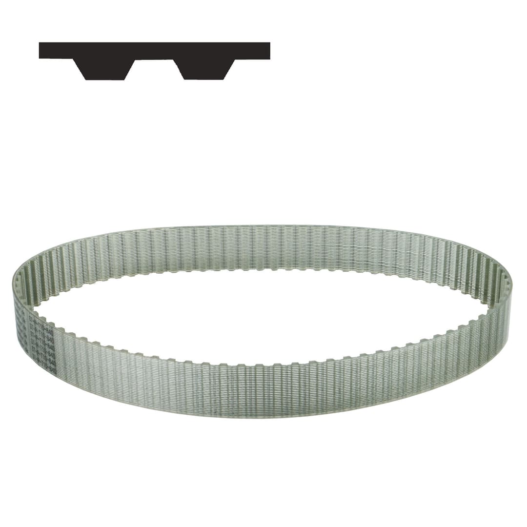 Polyurethane timing belt T5 width 16mm Lw 575mm 115 teeth 16 T5/575