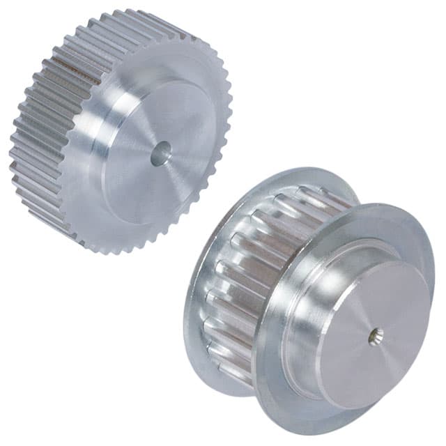 Timing belt pulley T2.5 material aluminium 14 teeth for belt width 10mm 20 T2.5/14-2