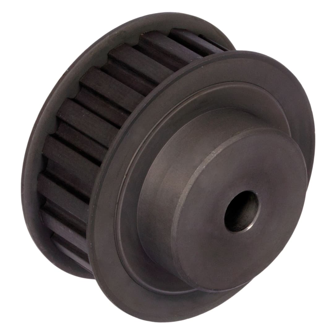 Timing belt pulley H material steel 19 teeth for belt width 075=19.1mm