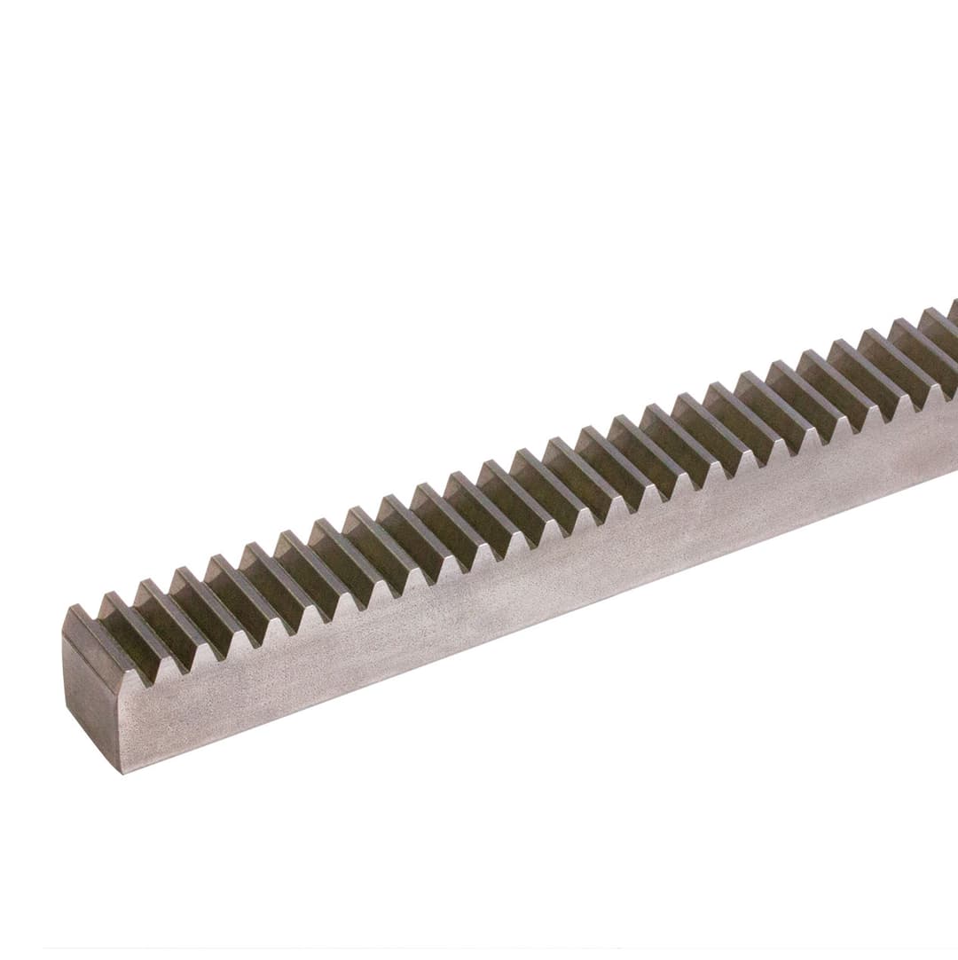 Gear rack made of stainless steel 1.4305 module 1.5 tooth width 15mm height 15mm length 1000mm