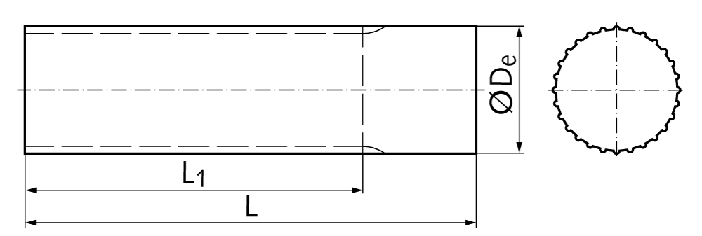 timing bar AT5 18 teeth length 140mm material aluminium