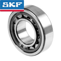 SKF cylindrical roller bearing NJ 203 ECP single row inner diameter 17mm outer diameter 40mm width 12mm