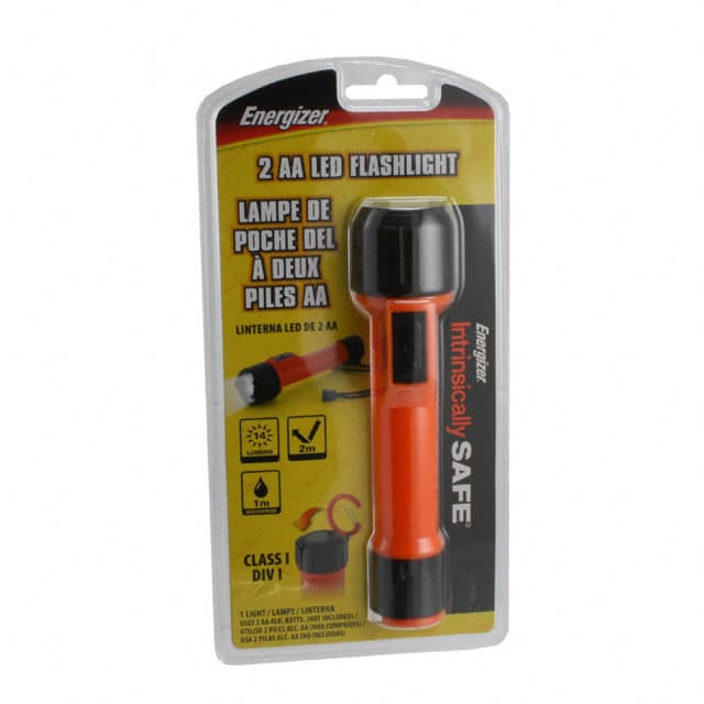 Energizer Battery Company MS2AALED — FLASHLIGHT CLIPON LED 40LM AA(2)