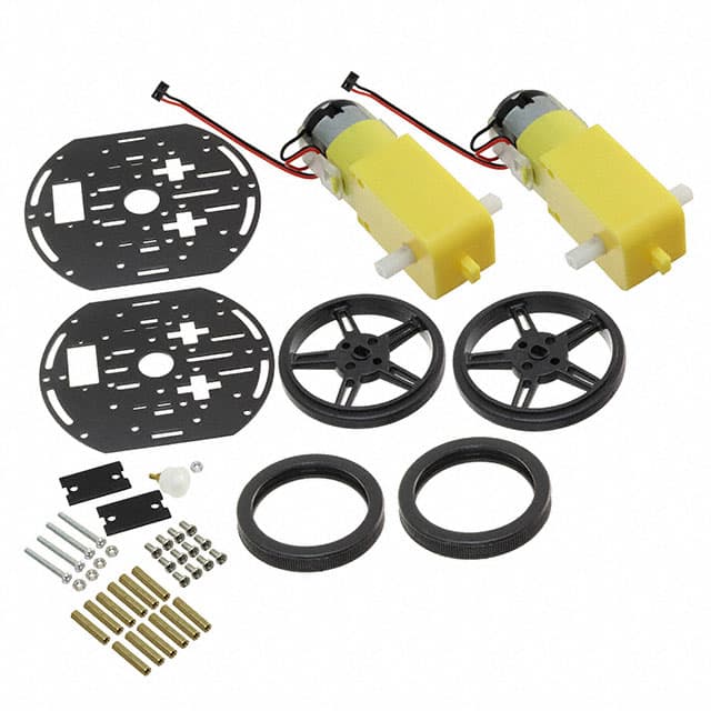 Adafruit Industries LLC 3244 — MINI 3-LAYER ROUND ROBOT CHASSIS