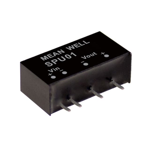 MEAN WELL USA Inc. SPU01M-12 — DC DC CONVERTER 12V 1W