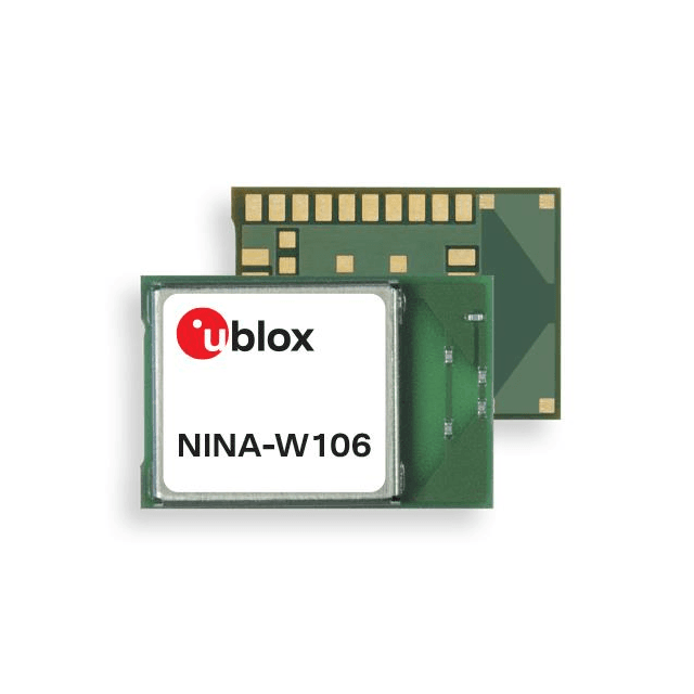 u-blox NINA-W106-00B — RF TXRX MOD BT WIFI PCB TH SMD