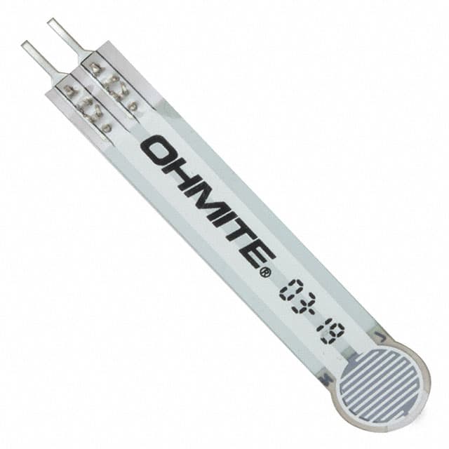 Ohmite FSR05BE — SENSOR FORCE 5KGF FLAT MEMBRANE