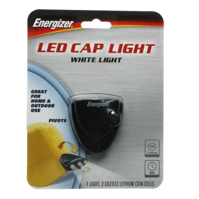 Energizer Battery Company CAPW2BBP — HEADLT CLIPON LED 14LM CR2032(2)