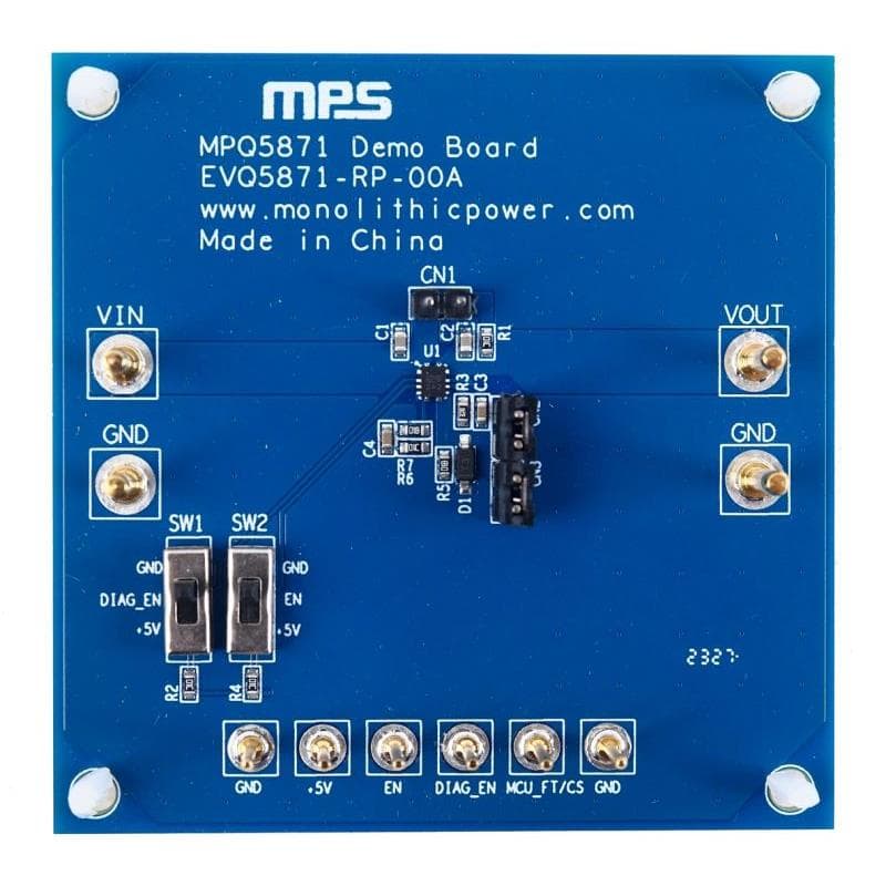 Monolithic Power Systems Inc. EVQ5871-RP-00A — EVAL BOARD FOR MPQ5871