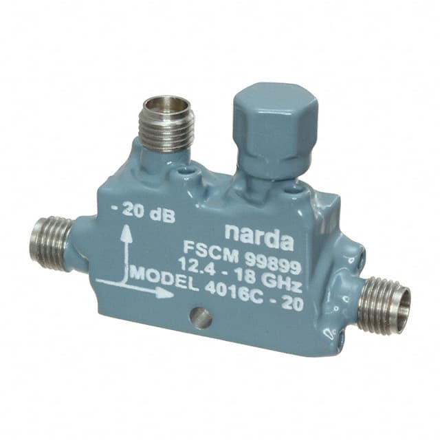 Amphenol Narda-MITEQ 4016C-20 — RF DIR COUPLER 12.4GHZ-18GHZ MOD