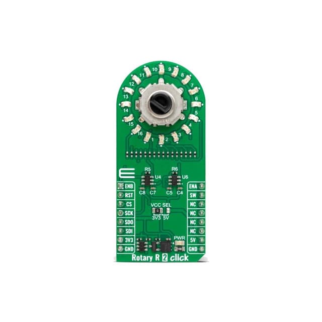 MikroElektronika MIKROE-5975 — ROTARY R 2 CLICK