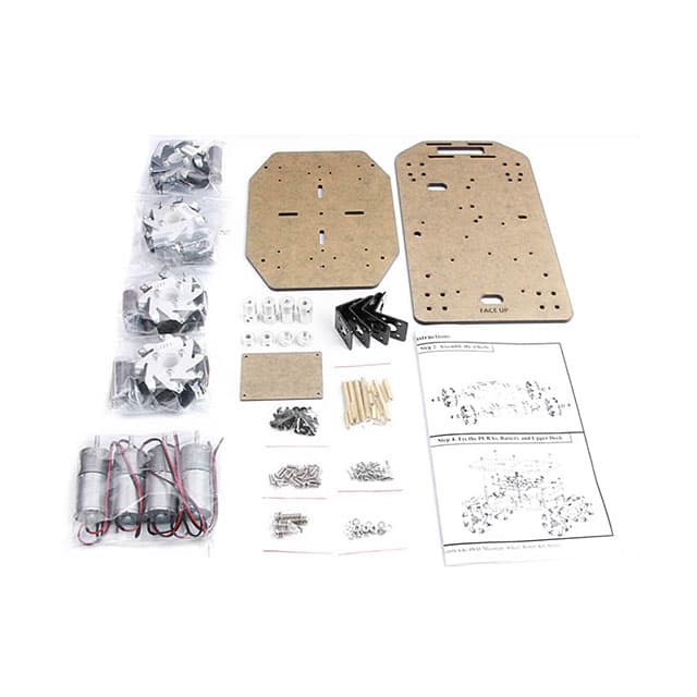 Seeed Technology Co., Ltd 110070012 — 4WD MECANUM WHEEL ROBOT KIT