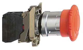 SQUARE D BY SCHNEIDER ELECTRIC - XB4BS8442 - EMERGENCY STOP SWITCH, SPST-NC, 600VAC