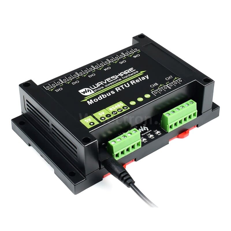Waveshare 19924 Modbus RTU Relay (no PA)
