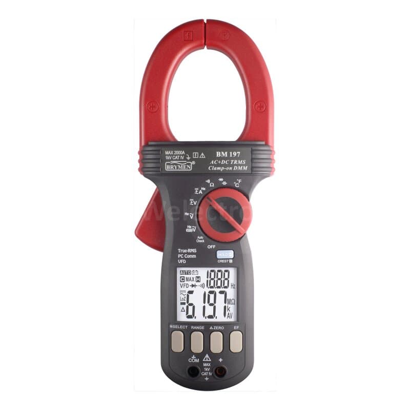 Brymen BM197 Stromzangen-Multimeter