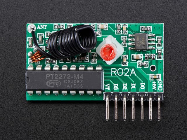 Simple RF M4 Receiver - 315MHz Momentary Type