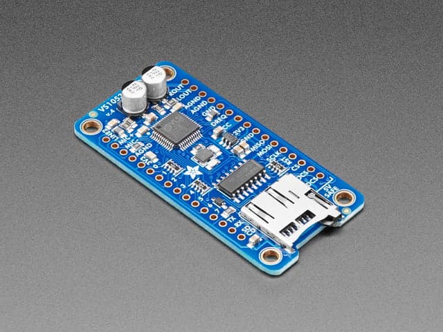 VS1053 Codec + MicroSD Breakout - MP3/WAV/MIDI/OGG Play + Record