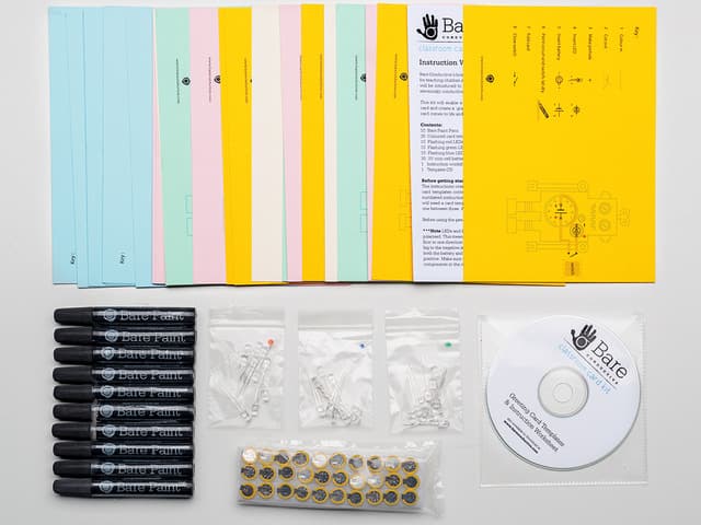 Bare Conductive Greeting Card Kit - Classroom pack