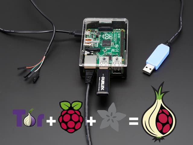 Onion Pi Pack w/ WiFi Module - Make a Raspberry Pi B+ Tor Proxy