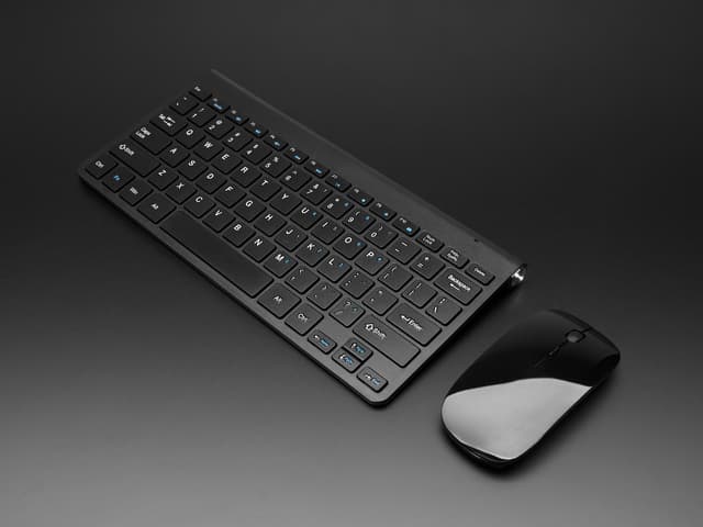 Wireless Keyboard and Mouse Combo - One USB Port!