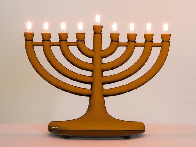 Evil Mad Scientist Labs Mega Menorah 9000