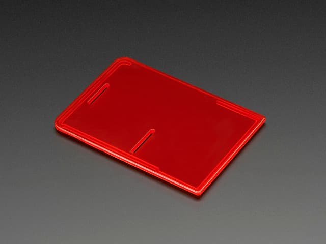 Raspberry Pi Model B+ / Pi 2 / Pi 3 Case Lid - Red