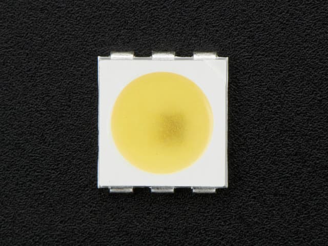 5050 Cool White LED w/ Integrated Driver Chip - 10 Pack