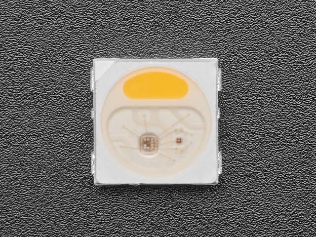 NeoPixel Warm White LED w/ Integrated Driver Chip - 10 Pack