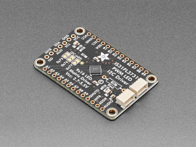 Adafruit 16x9 Charlieplexed PWM LED Matrix Driver - IS31FL3731