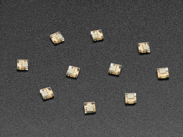 DotStar Micro LEDs (APA102–2020) - Smart SMD RGB LED - 10 pack