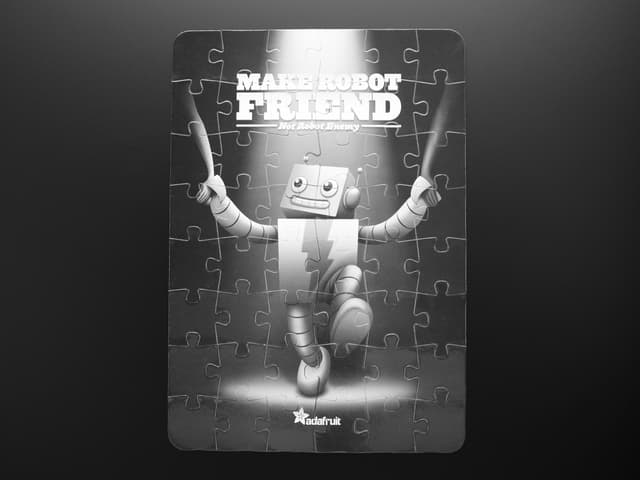 Make Robot Friend Jigsaw Puzzle