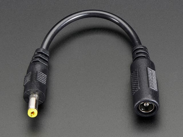 2.1mm to 1.7mm DC jack adapter