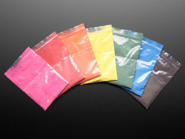 Thermochromic Pigments - Rainbow Pack (7 Colors)