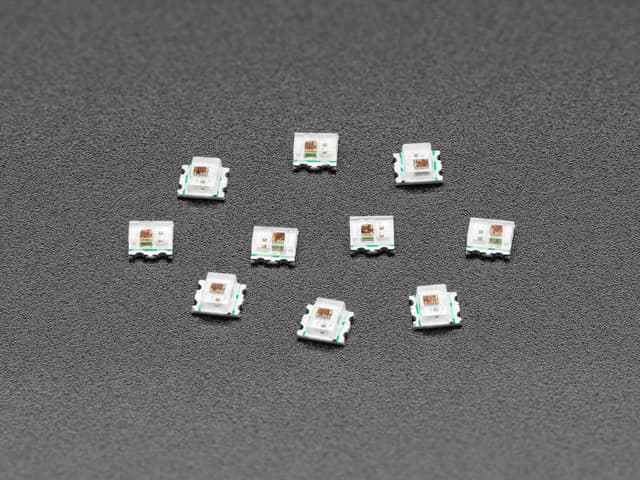 NeoPixel Nano 2020 RGB LEDs - 10-pack