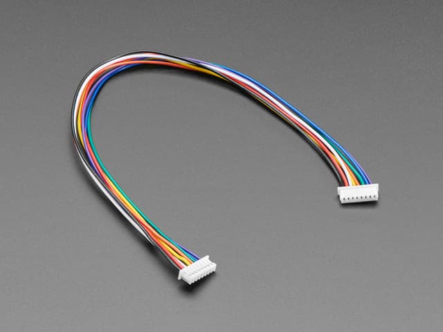 1.25mm Pitch 8-pin Cable 20cm long 1:1 Cable