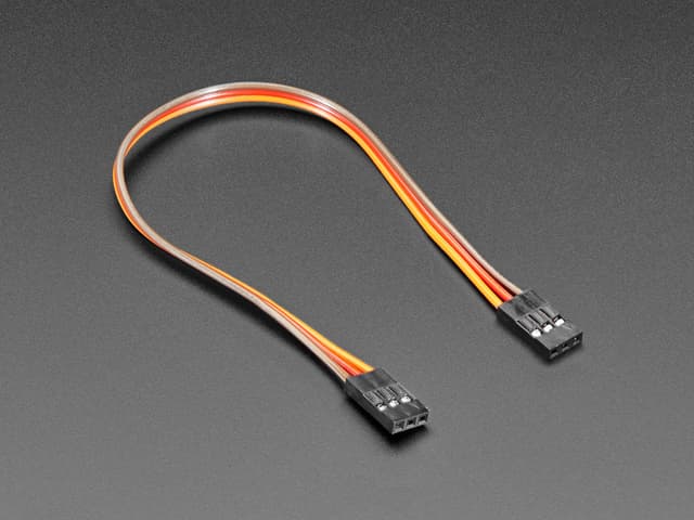 2.54mm 0.1" Pitch 3-pin Jumper Cable - 20cm long