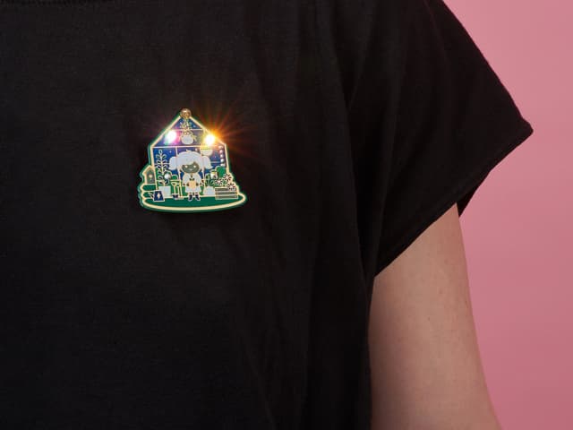 Biology Girl Badge Soldering Kit by Maker Queen