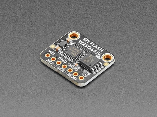 Adafruit SPI FLASH Breakout - W25Q64 - 64 MBit / 8 MByte