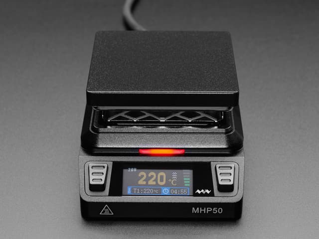 Mini Brass Hot Plate Preheater with USB-C PD or DC