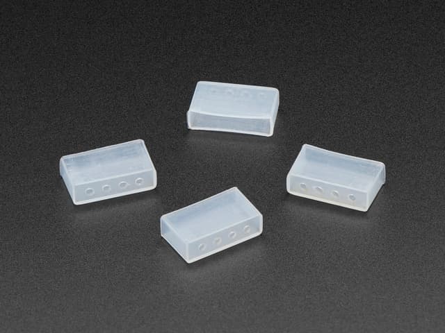 Silicone Caps for Digital Addressable Strips - pack of 4