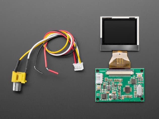 NTSC/PAL (Television) TFT Display - 1.5" Diagonal