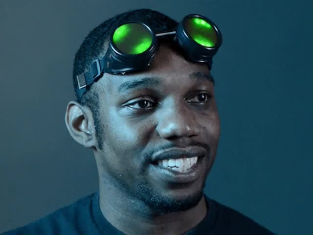 Trinket M0 Powered NeoPixel Goggle Kit Pack