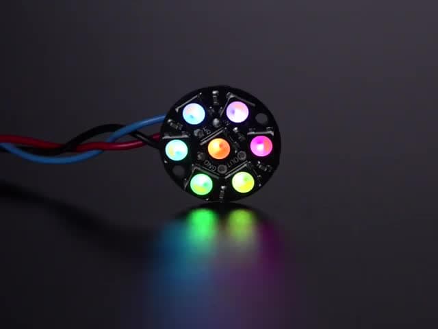 NeoPixel Jewel - 7 x 5050 RGBW LED w/ Integrated Drivers