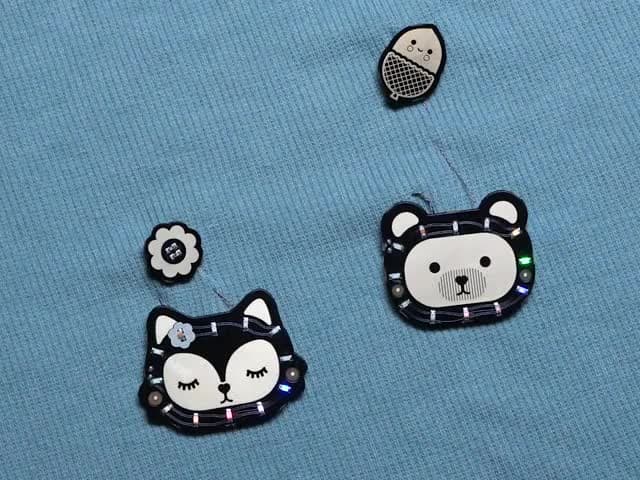 Pimoroni Bearables Fox Kit