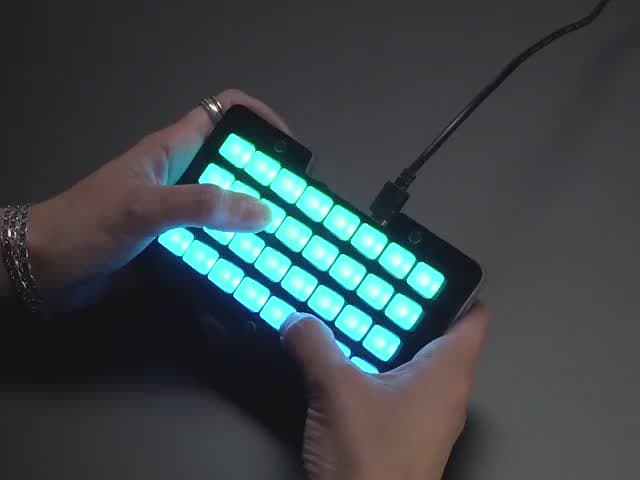 Adafruit NeoTrellis M4 with Enclosure and Buttons Kit Pack